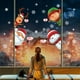 thumbnail image 5 of Hoja de pegatinas navideñas para ventanas para vidrio, pegatinas navideñas para ventanas, pegatinas con copos de nieve, Papá Noel, renos, para decoraciones navideñas para ventanas, 5 of 7