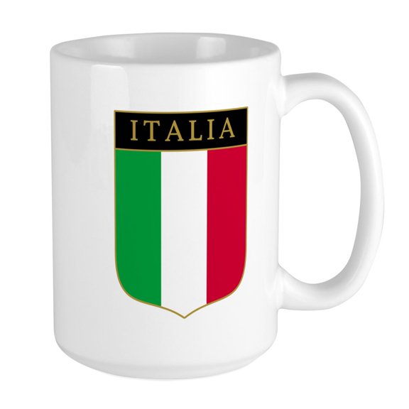 CafePress - Italia Large Mug - 15 oz Ceramic Large Mug