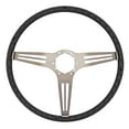 thumbnail image 3 of JEGS 3-Spoke Comfort Grip Steering Wheel w/Banjo Spokes Fits Select 1960-1975 Chevy and GMC Trucks and 1969-1972 GM Cars [Black Grip], 3 of 5