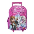 thumbnail image 1 of New Ruz Frozen Anna & Elsa Rolling Backpack Bag-Pink, 1 of 3