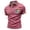 Hot Pink, variant on WE THE PEOPLE MEANS EVERYONE Men'S Rainbow Contrast Trim Statue Of Liberty Print Collared Polo Shirt Short Sleeve Casual Tops For Summer Pride Events,Black,XXXL