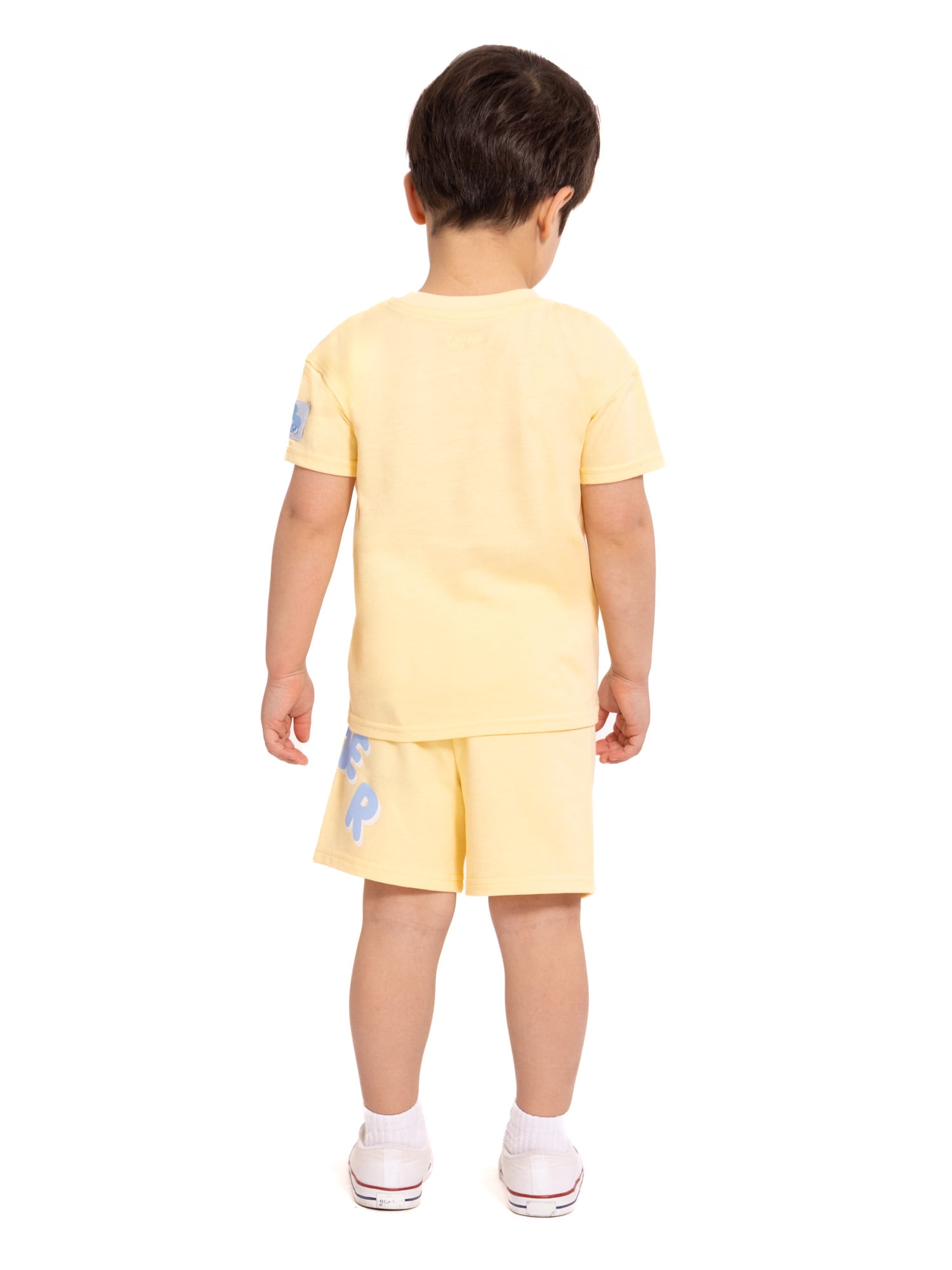 Bluey Toddler Easter Graphic Tee and Shorts Set, 2-Piece, Sizes 12M-5T