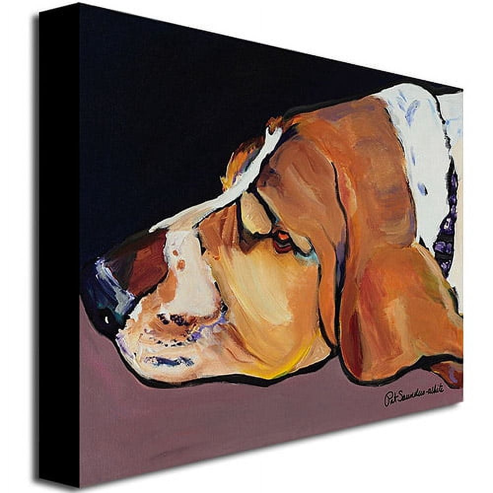 Trademark Art "Farley" Canvas Wall Art by Pat Saunders-White