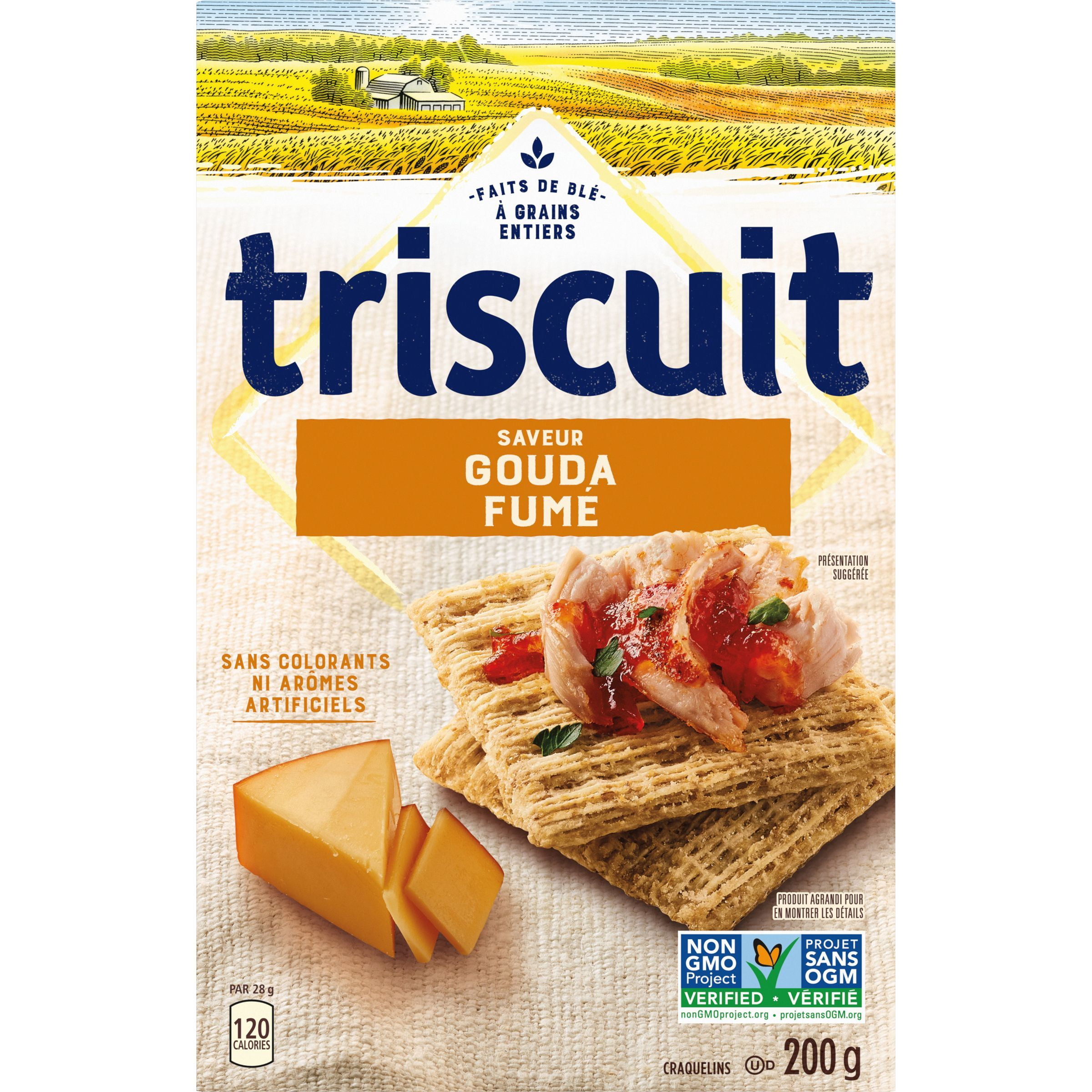 Triscuit Smoked Gouda Snacking Crackers, 200 g