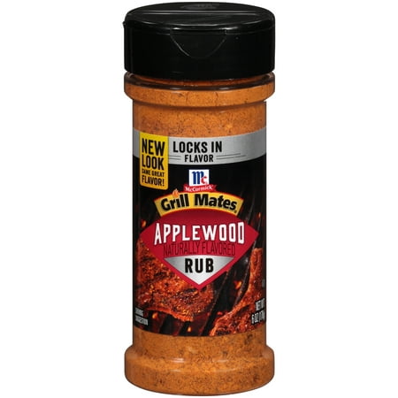 (4 Pack) McCormick Grill Mates Applewood Rub, 6 (Best Store Bought Brisket Rub)