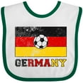 thumbnail image 3 of Inktastic German Soccer Boys or Girls Baby Bib, 3 of 4
