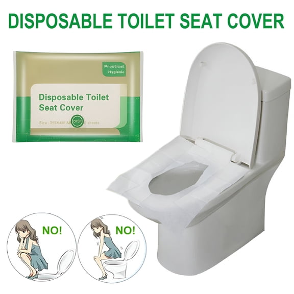 ACDANC Disposable Toilet Lid Covers,White 100 Count