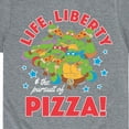 thumbnail image 3 of Teenage Mutant Ninja Turtles - Life, Liberty and the Pursuit of Pizza - Toddler And Youth Short Sleeve Graphic T-Shirt, 3 of 5