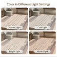 thumbnail image 7 of ODIKA 4'x6' Warm Taupe Modern Geometric Abstract Washable Area Rug Contemporary Minimalist Rectangular Blocks Diamond Pet Friendly, Non-Shedding for Bedroom, Reading Nook, 7 of 7