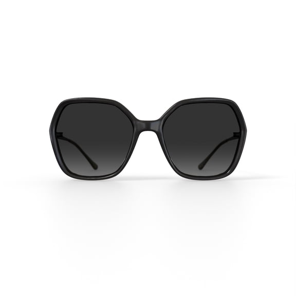 Christian Siriano Rx'able Womens Sunglasses, Ursula, Grey Tortoise, 56.5-18.5-144