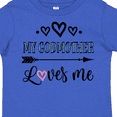 thumbnail image 4 of Inktastic My Godmother Loves Me Godchild Boys or Girls Toddler T-Shirt, 4 of 5