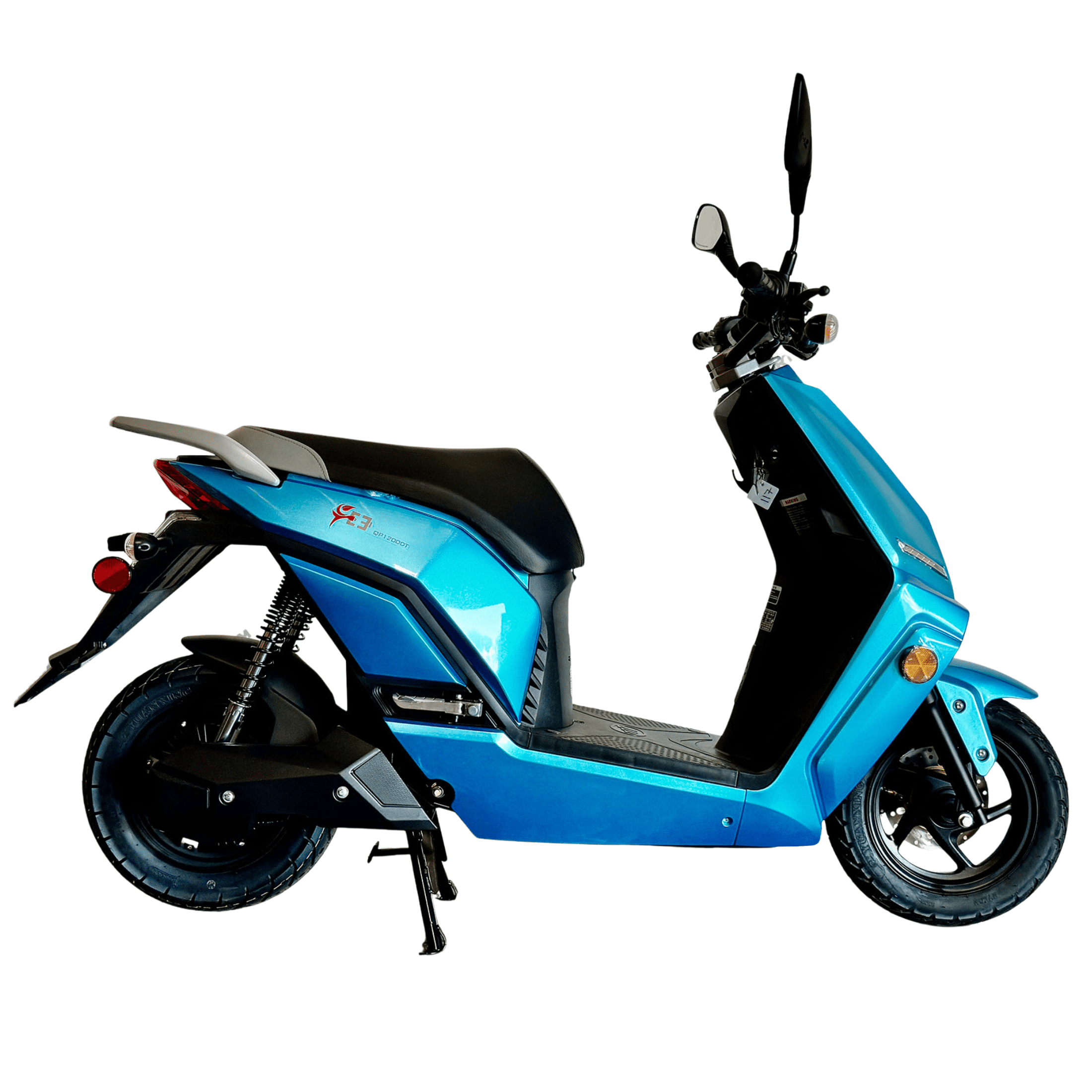 Lifan E3 Adult Electric Moped Scooter, 1200W Motor, 60V Lithium Battery
