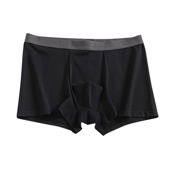 Posijego Men's Underwear Boxer Briefs Soft Breathable Cotton Boxers for Men Stretch Comfort Underpants