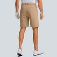 thumbnail image 6 of Casual Dress Shorts for Men Stretch Quick Dry Breathable Golf Shorts All Day Comfy Work Bottoms with Pockets, #02 Khaki, XXL, 6 of 7