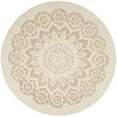 thumbnail image 3 of SAFAVIEH Blossom Brody Geometric Wool Area Rug, Ivory/Beige, 2' x 3', 3 of 7