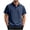 Navy, variant on Zshosam Men's Shirts Mens Polo Shirts Short Sleeve Golf Shirt Button Classic Fit Basic Casual T-Shirts Size M,(Grey M)