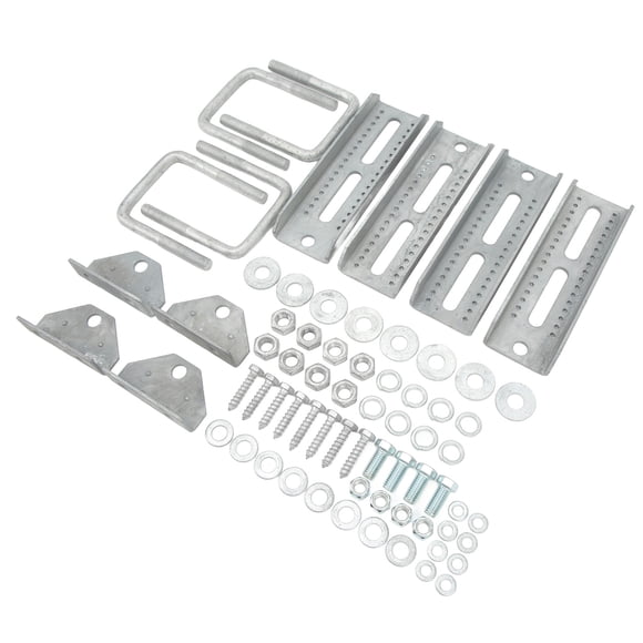 Swivel Bunk Bracket Kit, Sturdy Construction Swivel Top Bracket Heavy Duty For 3x3 Boat Trailer Member