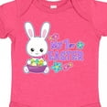 thumbnail image 4 of Inktastic My 1st Easter with Bunny and Easter Basket Girls Baby Bodysuit, 4 of 5