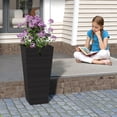 thumbnail image 5 of Costway 30” Tall Flower Pot Set of 2 Planter Pots with Open-ended Base & Non-woven Soil Bag, 5 of 10