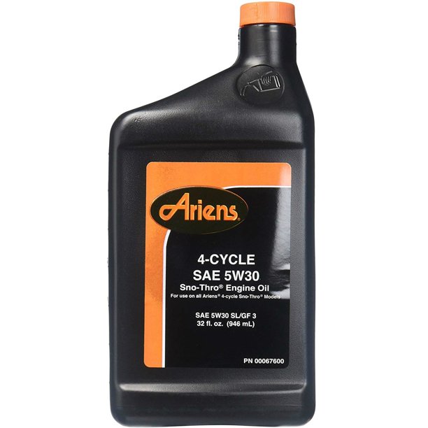 New Ariens 707068 4Cycle SAE 5W30 Snowthrower Engine Oil, 32 Ounce