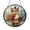 Acrylic 3.5 Inch, variant on Decorative Grumpy White Cat Acrylic Holographic Window Hanging Suncatcher, Yarn Ball Cat Window Panel Art, Prism Window Decoration Gift