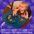thumbnail image 7 of Silly Goose Silicone Baby Feeding Set with Cute Bib, Suction Divided Plate, Open Top Cup, and Travel Placemat, Cute Bear Design, Baby Led Weaning Supplies for Babies and Toddlers, Dishwasher Friendly, 7 of 7