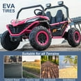 thumbnail image 6 of OTTORD 24 V Powered Ride-On Toy UTV 2 Seater with Metal Frames, Gas Pedal and EVA Tires, 6 of 8