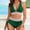 Blackish Green, variant on Bikini Sets for Women Bikini for Teens Bathing Suit for Women Moderate Coverage String Bikini Sets for Women Women Cute String Triangle Bikini Sets Swimsuits