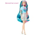 thumbnail image 3 of Barbie Fantasy Hair Fashion Doll with Colorful Blonde Hair, Accessories and Clothes, 3 of 5