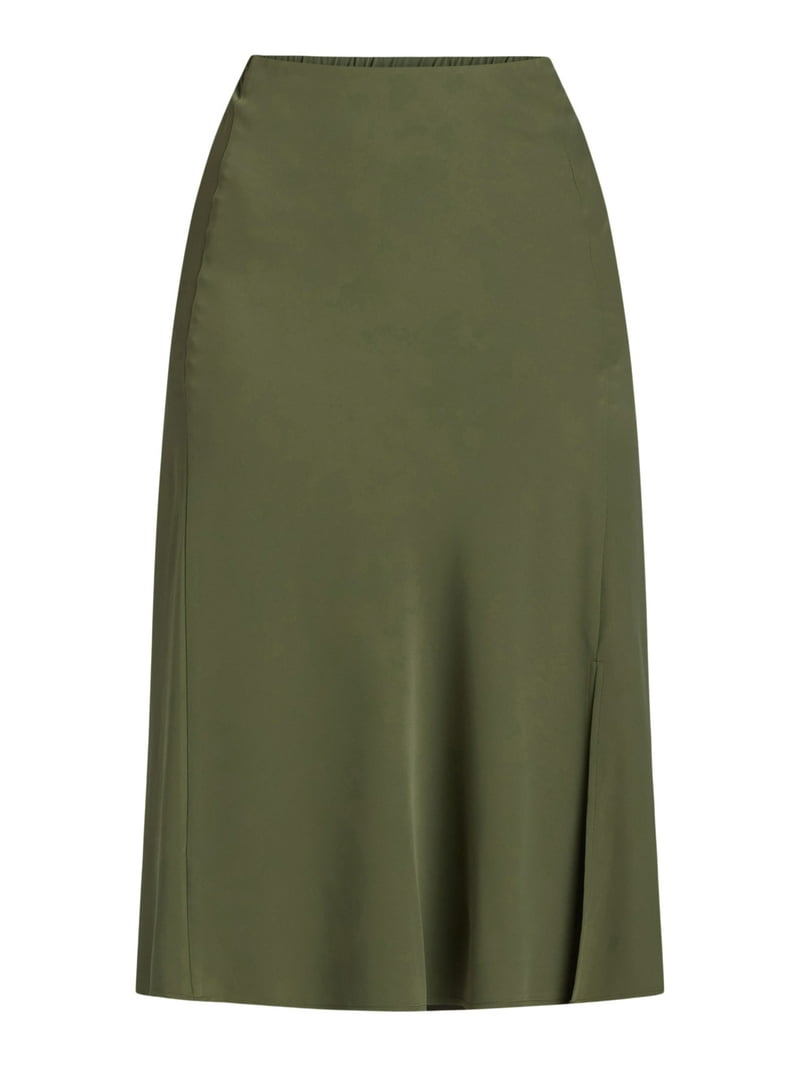 theredthread S cat skirt TR33622 Mサイズ Time and Tru Women's Midi Slip Skirt, 2 Pack, Sizes XS-XXXL