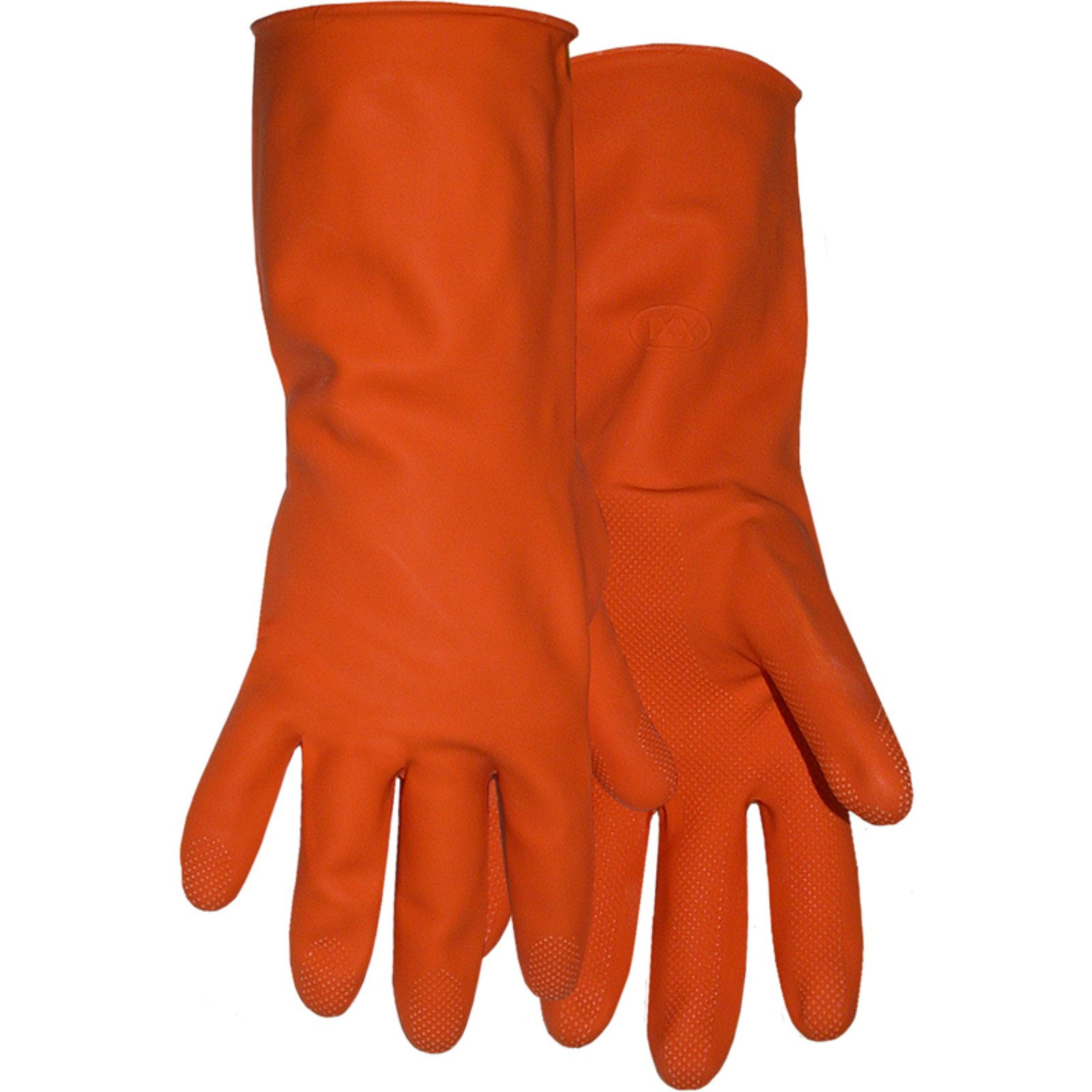 4708M Medium 12 Orange Latex Lined Gloves