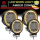 thumbnail image 2 of 4x Led Work Light Pods Round Amber Spot Combo Light Amber Fog Lamp For Off Road Suv-In stock, 2 of 5