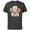 Charcoal, variant on Marvel Avengers & Spider-Man Happy New Year Super Hero Style - Short Sleeve Cotton T-Shirt for Adults - Customized-Black