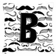 thumbnail image 7 of Carolines Treasures CJ2009-RPW1818 Letter R Moustache Initial Canvas Fabric Decorative Pillow  18H x18W multicolor, 7 of 7