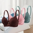 thumbnail image 4 of Iyufng 3PC Woman's Underwire Bra Push Up Lace Bralette Comfortable Breathable Underwear 3Piece Set, 4 of 5