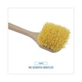 thumbnail image 4 of Boardwalk Utility Brush, Polypropylene Fill, 20" Long, Tan Handle, 4 of 5