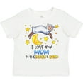 thumbnail image 3 of Inktastic I Love my Mom to the Moon and Back Cute Sheep Boys or Girls Toddler T-Shirt, 3 of 5