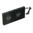 thumbnail image 4 of Disipador de calor de VRAM con ventilador PWM dual GK6, velocidad ajustable, placa base, memoria, refrigeración para radiador 3080 3070, almohadilla de 1 mm, 500, 4 of 10