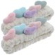 thumbnail image 5 of 2pcs spa Pelo facial Lates Lavado Pelo Scrunchies Headband Heart Hair Bands, 5 of 5