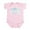 Petal Pink, variant on CafePress - Infant Bodysuit - Baby Light Bodysuit, Size Newborn - 24 Months