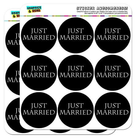 - Just Married Flower Black 2