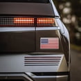 thumbnail image 4 of PEONAVET Sticker Sticker A Pair Of Usa Flag Car Stickers, 4 of 6