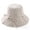 Beige, variant on Summer Hat Female Solid Color Cotton And Linen Cap Can Fold The Large Eaves Of BasOutdoor Sunscreen