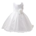 thumbnail image 4 of Gyratedream Little Girls Big Kids Sequins Flower Lace Tulle Dress Prom Gown Princess Dresses, 4 of 4