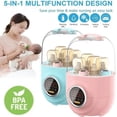 thumbnail image 4 of Baby Bottle Sterilizer and Dryer, Electric Steam Sterilize, Universal Fit for All Bottles, Pacifiers, Breast Pumps, with Touch screen, Auto-off, Drying Rack(, 4 of 8
