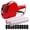 Red, variant on MX-5500 8 Digits Price tag Gun with 15000 Sticker Labels and 10 Ink Refill, Label Maker Pricing Gun Kit Numerical Tag Gun for Office, Retail Shop, Grocery Store (Yellow)