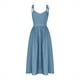 thumbnail image 5 of Vestidos de Primavera para las Mujeres, Vacaciones de Moda, Dos Vestidos de Cuello Tripulación de Manga Corta para las Mujeres, 5 of 8