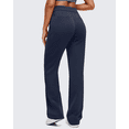 thumbnail image 5 of G4Free Smoofit Modal Soft Straight Leg Sweatpants for Women Elastic High Waist Casual Lounge Dress Pants with Pockets, 5 of 7
