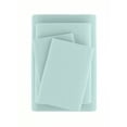 thumbnail image 4 of Full, 4 Piece Embossed Hotel Style Bed Sheets in Aqua by Comfort Canopy, 4 of 12