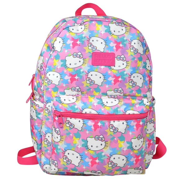 Hello Kitty 16" Backpack Deluxe Nylon